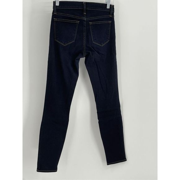 J Crew Toothpick Jeans Ankle Women's‎ Size 26 Dark Wash Blue - Picture 2 of 12